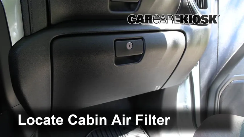 2020 Chevrolet Silverado 2500 HD LT 6.6L V8 Turbo Diesel Crew Cab Pickup Filtro de aire (interior)